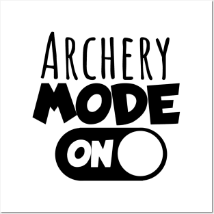 Archery mode on Posters and Art